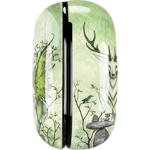 Amy Brown Guardian Fairy and Stag Galaxy Buds Pro Skin